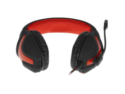 Игровые наушники проводные Defender Scrapper 500 красный/черный