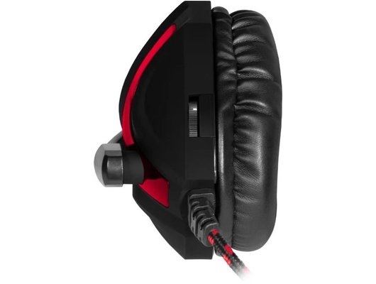 Игровые наушники проводные Defender Scrapper 500 красный/черный