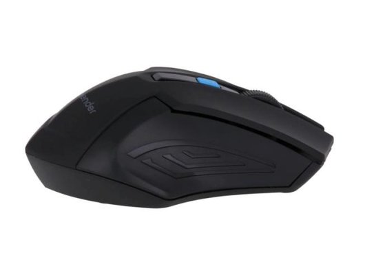 Мышь беспроводная Defender Accura MM-275 черная/синяя