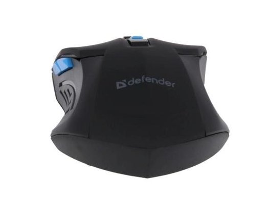 Мышь беспроводная Defender Accura MM-275 черная/синяя