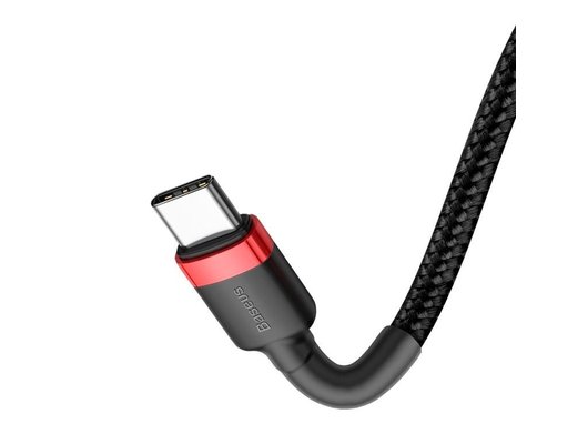 Кабель Baseus USB-C->-C CL 60W 1m RDBK  BAS-CATKLF-G91