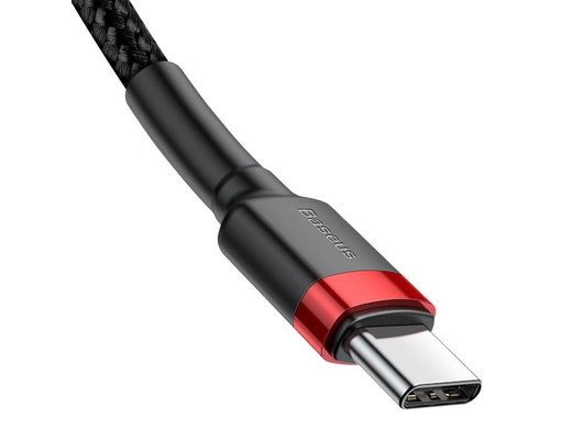 Кабель Baseus USB-C->-C CL 60W 1m RDBK  BAS-CATKLF-G91