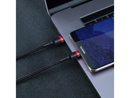 Кабель Baseus USB-C->-C CL 60W 1m RDBK  BAS-CATKLF-G91