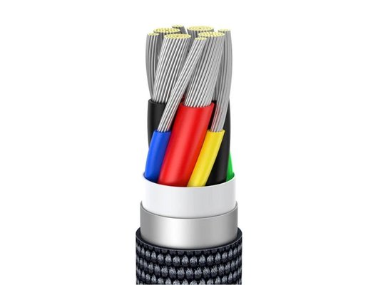 Кабель Baseus USB-C->-C CS 100W 1.2m BK BAS-CAJY000601