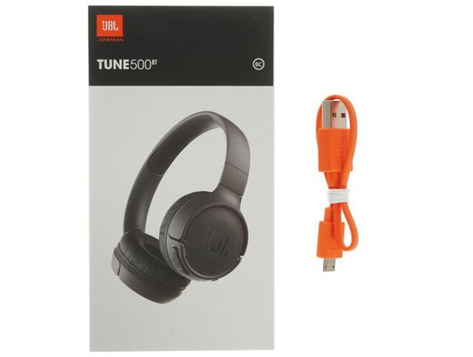 Наушники накладные JBL T500BT BLK (черный)