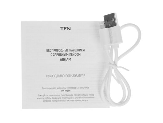 Гарнитуры TWS стерео TFN BT004 white