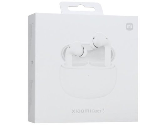 Гарнитуры TWS стерео XIAOMI BUDS 3 БЕЛЫЙ