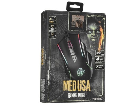 Мышь проводная игровая Qumo Medusa M81