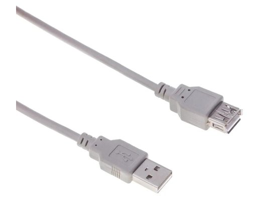 USB Кабель Buro BHP RET USB_AF30 USB A(m) USB A(f) 3м серый (Быт)