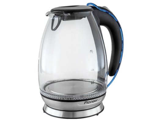 Чайник электрический PIONEER KE806G черный/синий