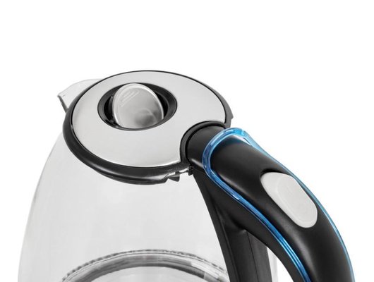 Чайник электрический PIONEER KE806G черный/синий