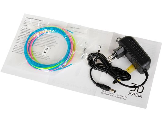 3D Ручка Cactus CS-3D-PEN-E-YL желтый (Быт)