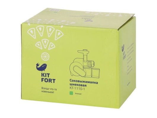 Шнековая соковыжималка KITFORT KT-1110-1