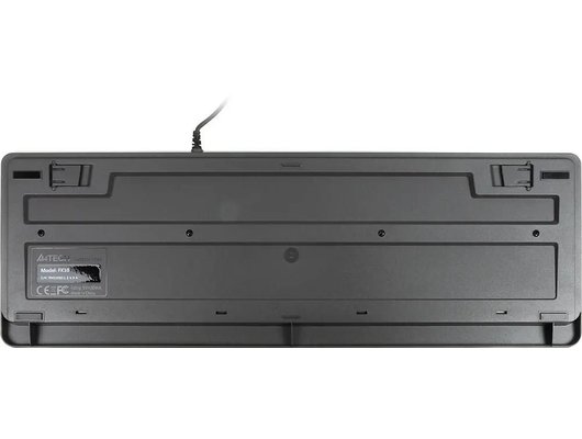 Клавиатура проводная A4Tech Fstyler FK10 черный/серый (FK10 GREY)