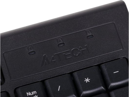 Клавиатура проводная A4Tech KR-85 черный