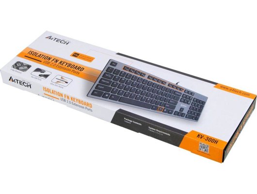 Клавиатура проводная A4Tech KV-300H USB