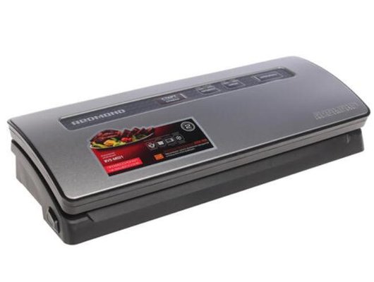 Вакуумные упаковщики REDMOND RVS-M021 серый металлик