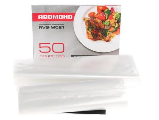 Вакуумные упаковщики REDMOND RVS-M021 серый металлик