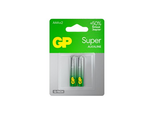 GP Super Alkaline 24А ААA 2 шт.
