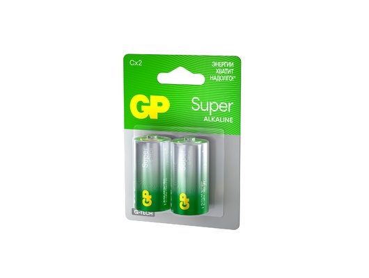 Батарейка GP Super Alkaline 14 АC (14AA21-2CRSBC2) 2 шт
