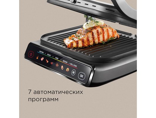 Электрогриль РЕДМОНД SteakMaster GM300 серый/металл
