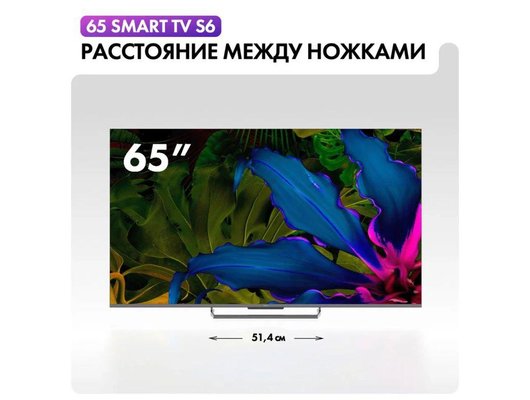 4K (Ultra HD) Smart телевизор HAIER 65 SMART TV S6 (ИМП)