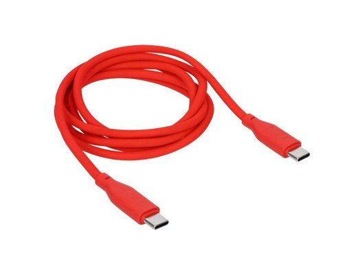 Кабель TFN кабель TypeC-TypeC silicone 1.2m red TFN-C-SIL-CC1M-RD