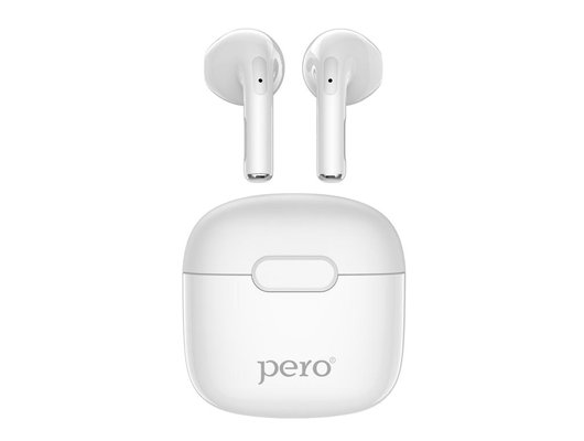 Гарнитуры TWS стерео PERO TWS05 COLORFUL WHITE