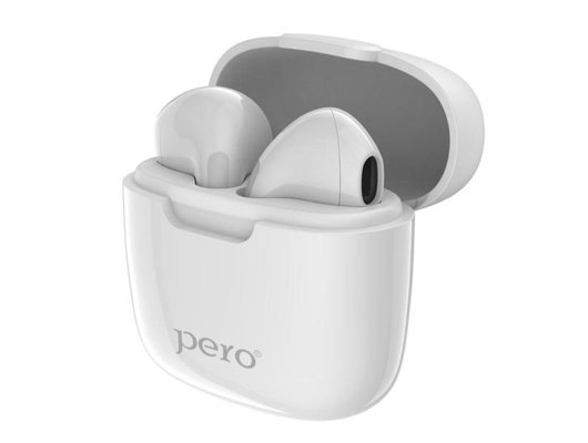 Гарнитуры TWS стерео PERO TWS05 COLORFUL WHITE
