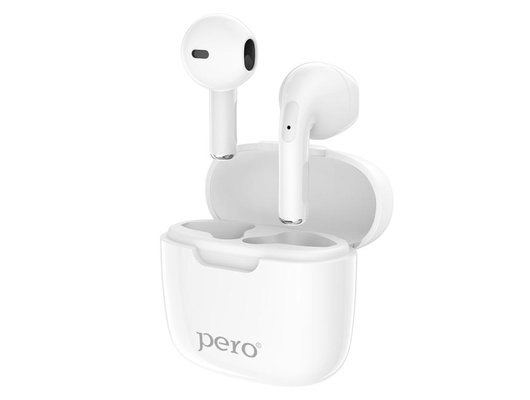 Гарнитуры TWS стерео PERO TWS05 COLORFUL WHITE