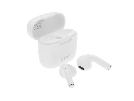 Гарнитуры TWS стерео PERO TWS05 COLORFUL WHITE