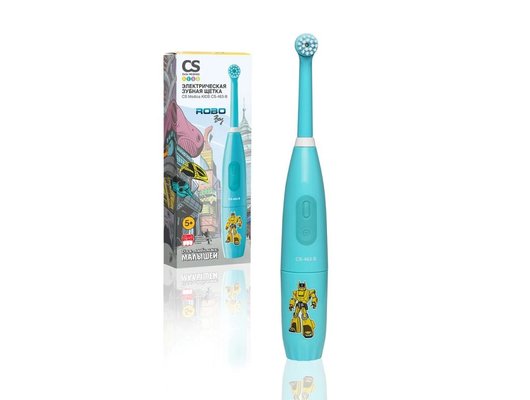Зубная щетка электрическая для детей CS Medica KIDS CS-463-B (бирюзовая)