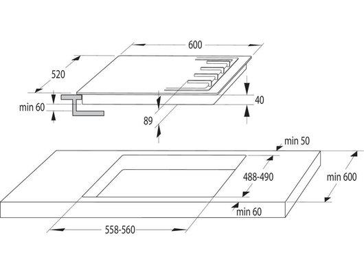 Варочная панель GORENJE GW641XHF