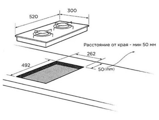 Варочная панель MIDEA MG3260TGW