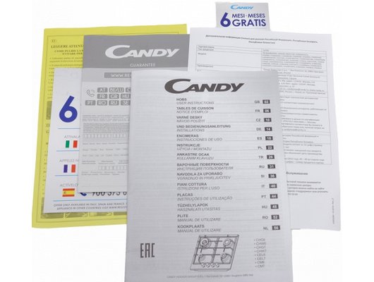 Варочная панель CANDY CHG6DWPX