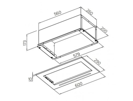 Вытяжка CANDY CVXBI64MX