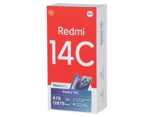 Смартфон Xiaomi Redmi 14C 4/128Gb Black