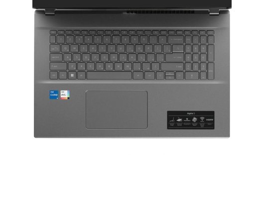 Ноутбук Acer Aspire 5 A517-53-52D2/NX.K62ER.00C/Core i5 1235U/8Gb/256Gb/17.3 FHD IPS/DOS серебристый