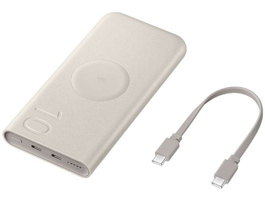 Внешний аккумулятор Samsung 10000mAh EB-U2510 beige SAM-K-EB-U2510XUEG