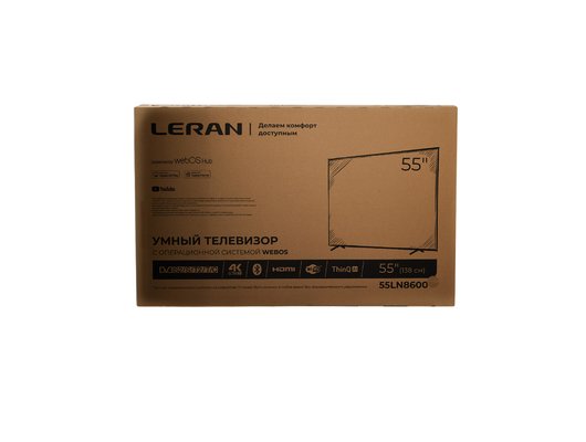 4K (Ultra HD) Smart телевизор LERAN 55LN8600