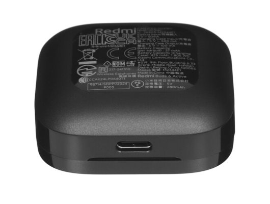 Гарнитуры TWS стерео XIAOMI REDMI BUDS 6 ACTIVE BLACK (BHR8396GL)