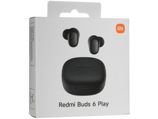 Гарнитуры TWS стерео Xiaomi Redmi Buds 6 Play Black