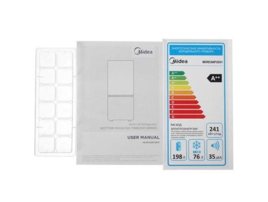 Встраиваемый холодильник MIDEA MDRE368FGE01