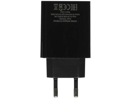 Зарядное устройство TFN СЗУ Type-C PD 20W+кабель Type-C bk TFN-WC36