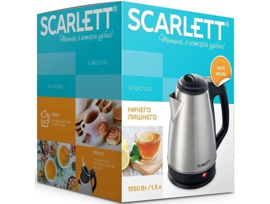 Чайник электрический Scarlett SC-EK21S25