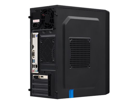 Системный блок AMCV a055N Game Base AMD A8-9600/8GB/512Gb SSD/GT1030-2Gb/DOS