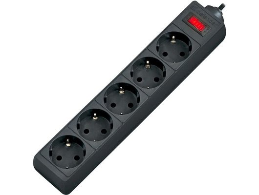 Сетевой фильтр Defender ES 5роз./5м черный (99486)