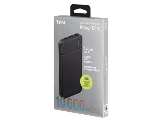 Внешний аккумулятор TFN 10000mAh Power Core black TFN-PB-226-BK