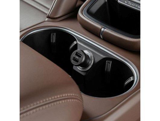 Зарядное устройство TFN АЗУ2 RAPID 4.8A б/кабеля black TFN-CCRPD03