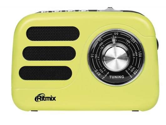 Радиоприемник Ritmix RPR-033 Лимонный
